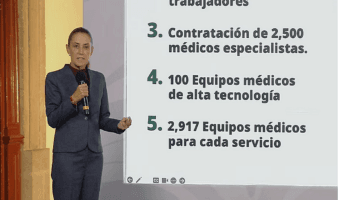 IMSS tendrá 120 días para aplicar 12 acciones de mejora: Sheinbaum